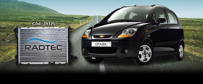 Radiador Chevrolet Spark Nafta C/A.A. 